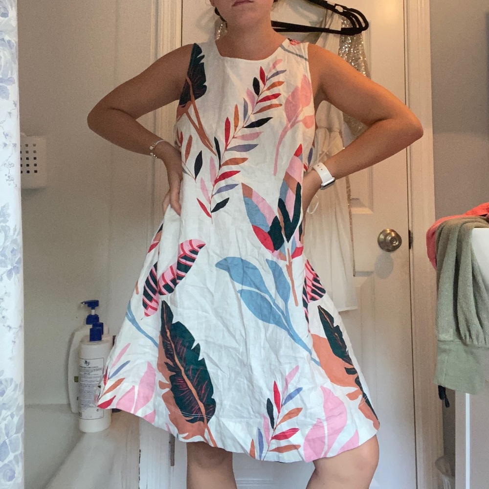 Cynthia Rowley floral dress with pockets